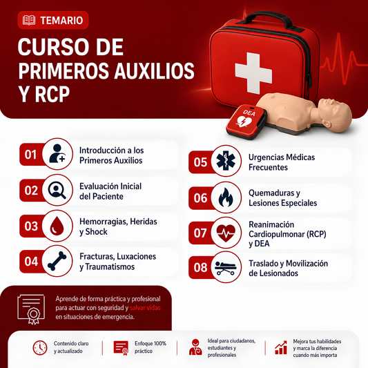 Curso Online de Primeros Auxilios y RCP